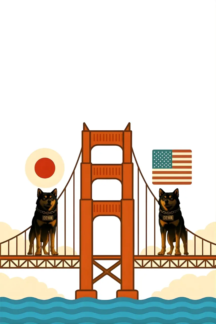 Bridge between Japan and USA